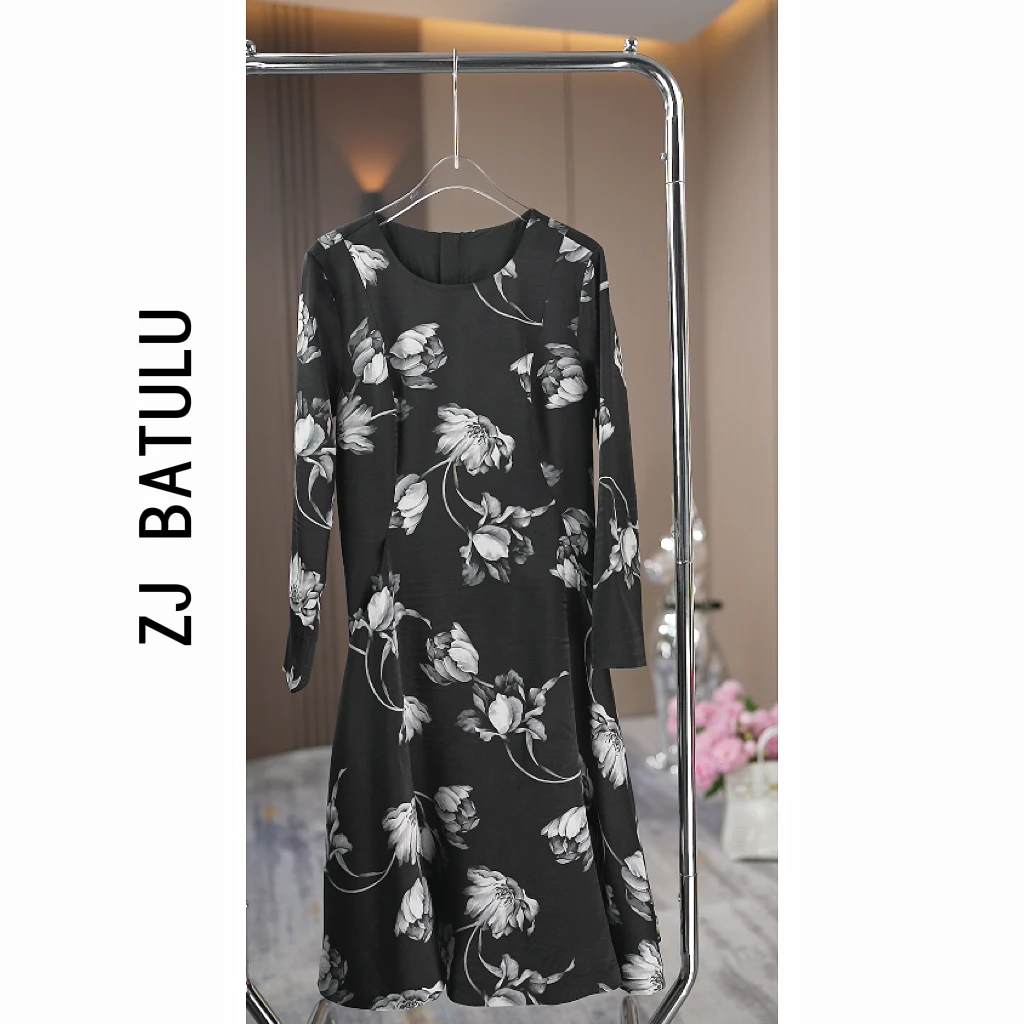 C【年终大促】 "烟雨芍药"连衣裙