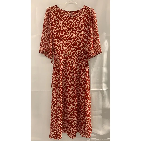 R8196 时尚复古中国风潮流连衣裙