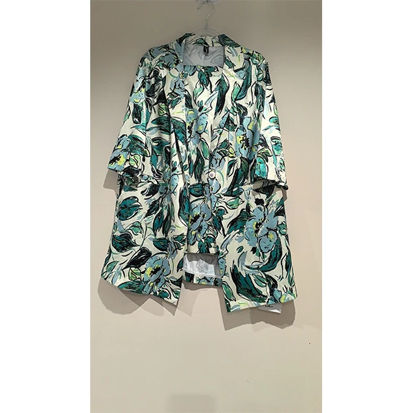 F96-A  菲姐时尚气质夏季设计师中国风上衣