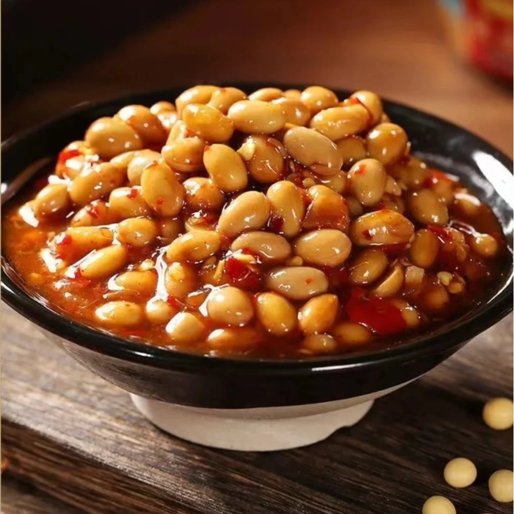 贵州特产水豆豉农家风味水豆豉凉拌菜蘸水下饭美味瓶装包邮