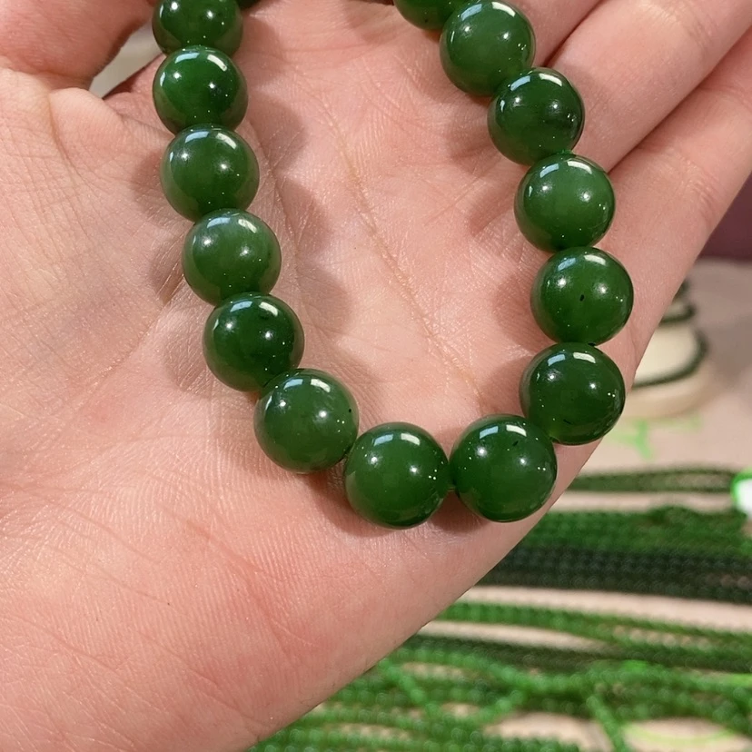 【闪购商品】和田玉（碧玉）手链未镶嵌
