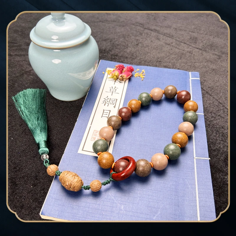 【五方贵人香】十八子手持 手串 合香珠 古法  宫庭 御用 天然 把件