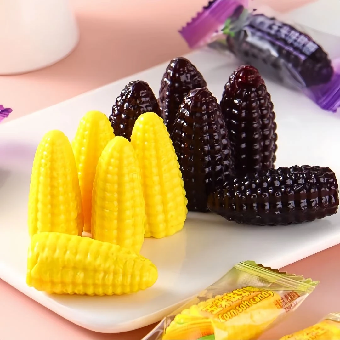 黑糯黄玉米软糖网红零食儿童小包装结婚喜糖休闲食品厂家年货直销