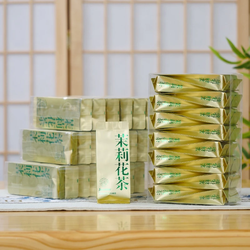 满山茗茉莉花茶广西横县茉莉花茶茶王长泡袋独立小泡包装方便保存