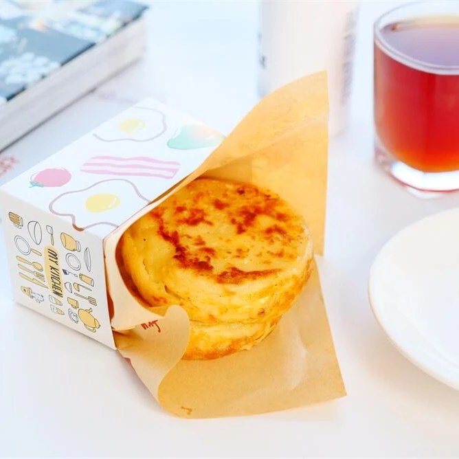 摆摊热门点心 3种口味肉蛋汉堡专题课 家庭美食烘焙摆摊视频课程