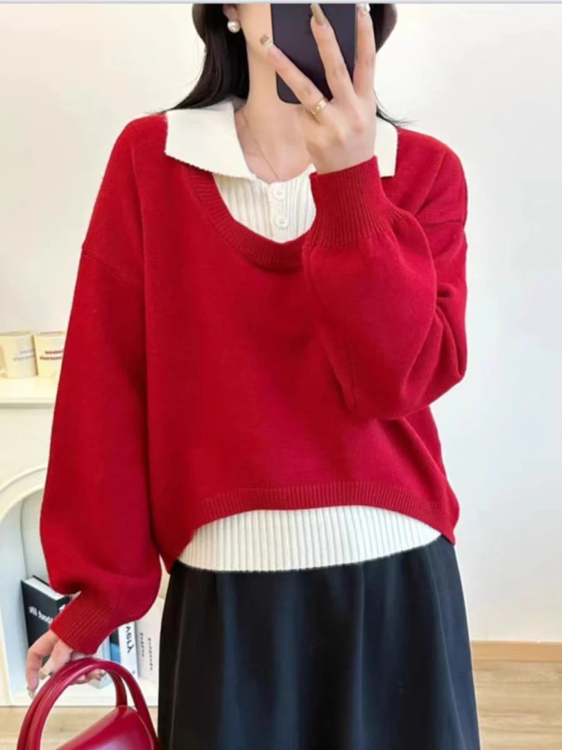 A【01-200】2024秋冬新款毛衣针织衫