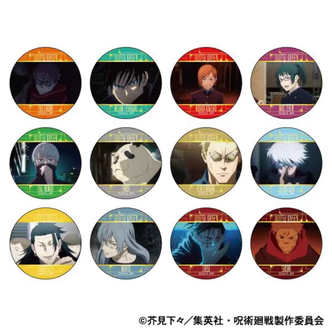 咒术回战金箔圆卡盲盒