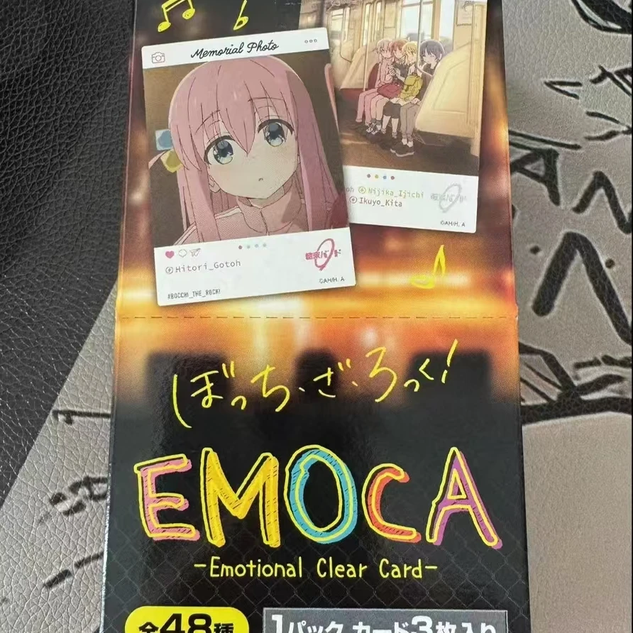 孤独摇滚EMOCA拍立得卡牌盲盒 一包三张