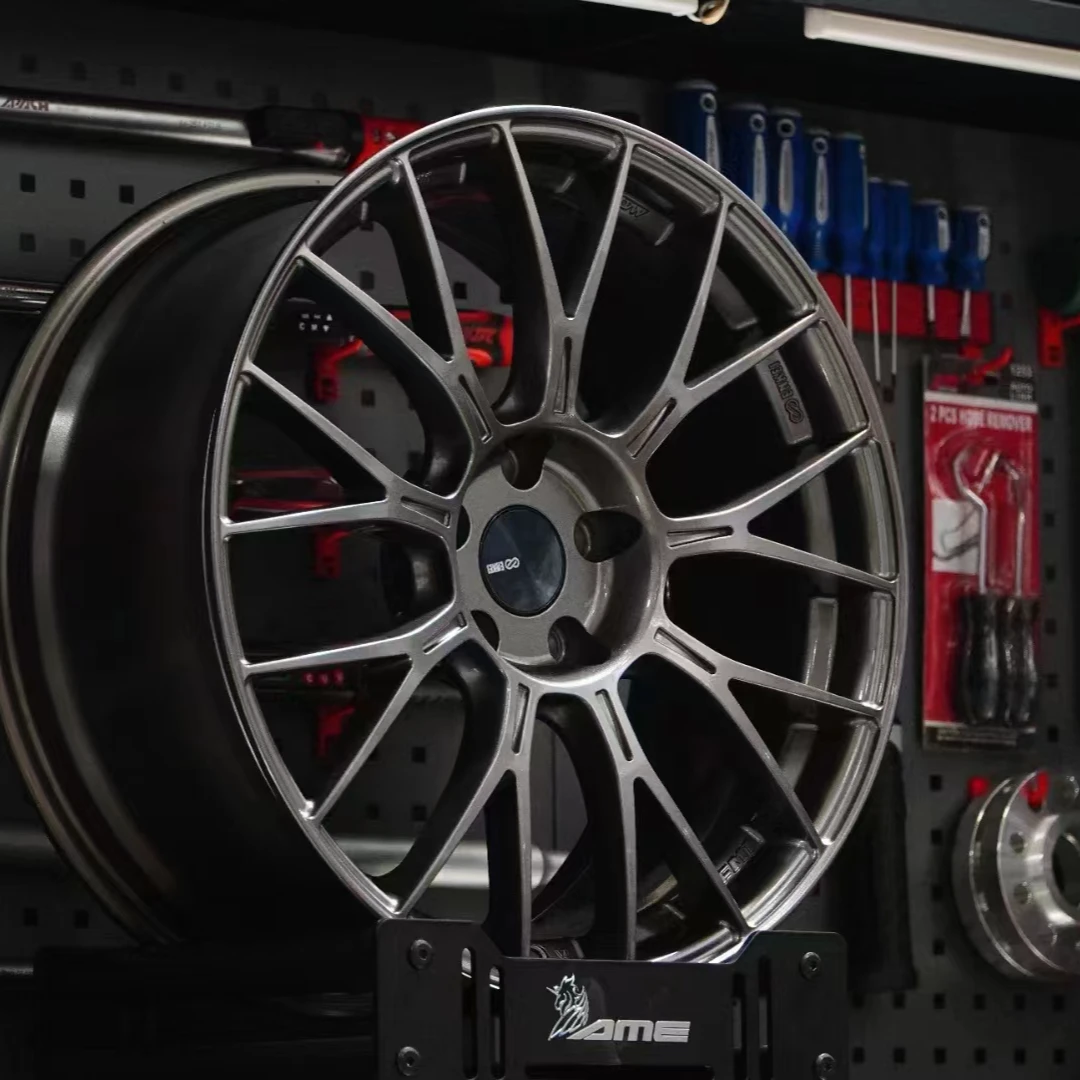 日本ENKEI轮毂 pfm1 19寸 DSI枪灰色 日系车