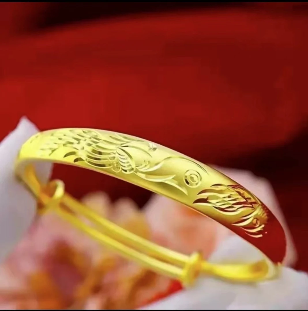 手镯 龙凤推拉手镯