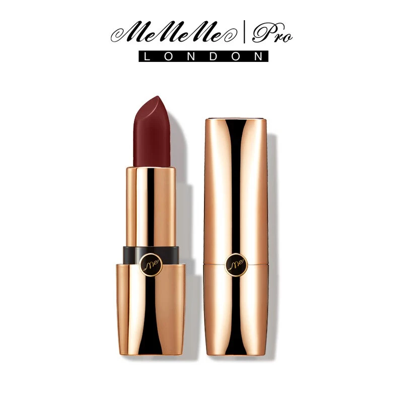 媚黛尔MEMEMEPRO英国原装女口红金管唇膏滋润浆果色哑光持久显白