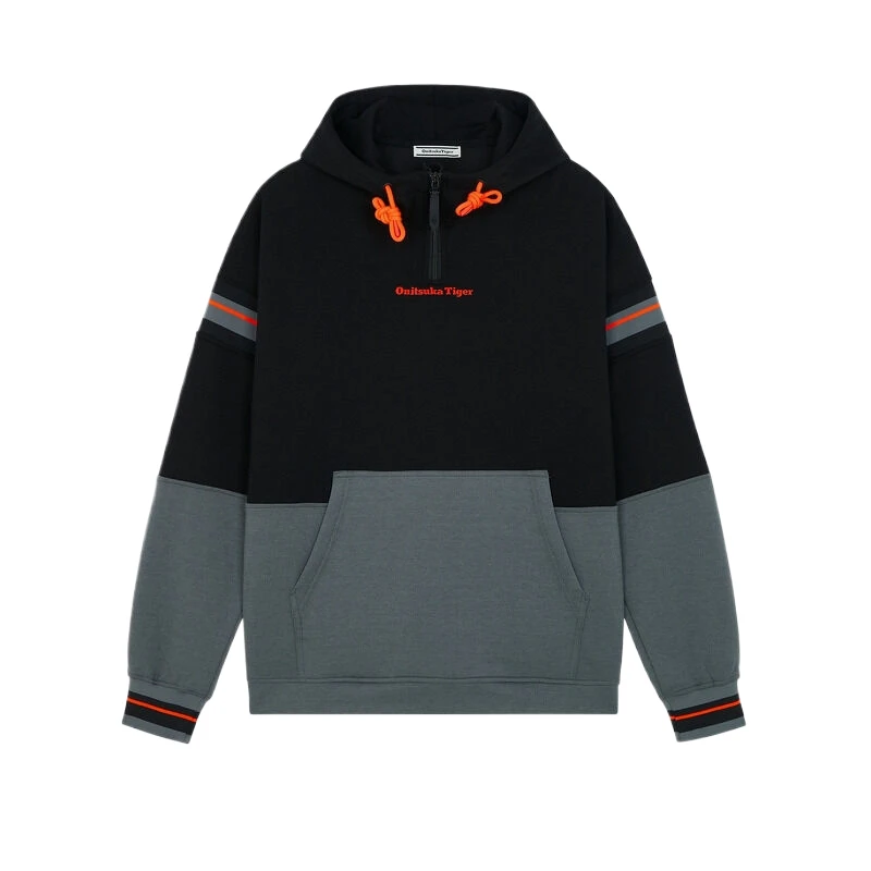 [设计师款]Onitsuka Tiger鬼塚虎男士款撞色百搭长袖卫衣2181A600