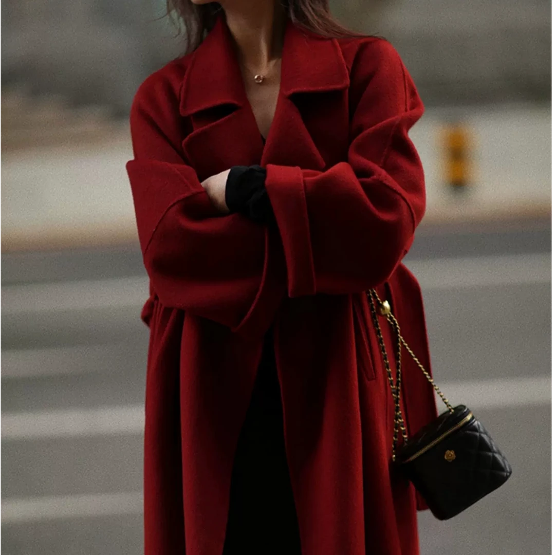 金夫人大衣【西西里】Demi-100%初剪羊毛爆款纯手工双面羊毛大衣