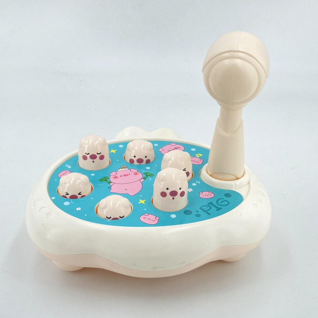 『蛋总好物』萌趣打地鼠基础款机械功能包装有奶粉logo解压儿童玩具