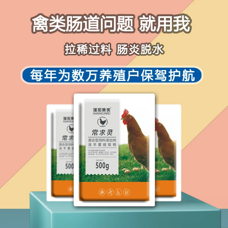 500g肠炎腹泻拉稀球虫调理肠道脱水过料应激提高抵抗力添加剂养殖