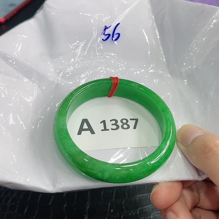 翡翠手镯未镶嵌李看图片看数字发货