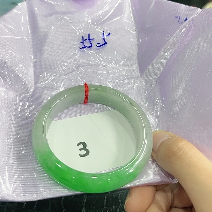 翡翠手镯未镶嵌看图片看数字发货
