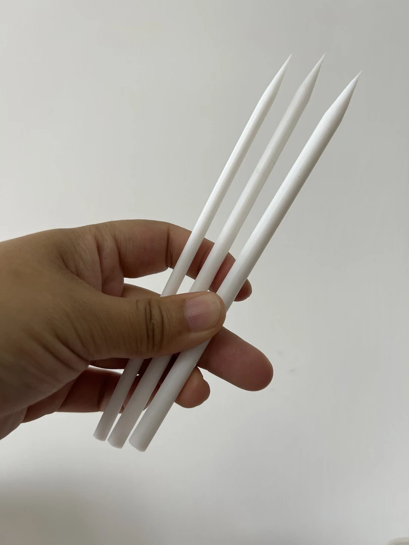 手工削制花艺白棒三支套装 5mm 6mm 7mm