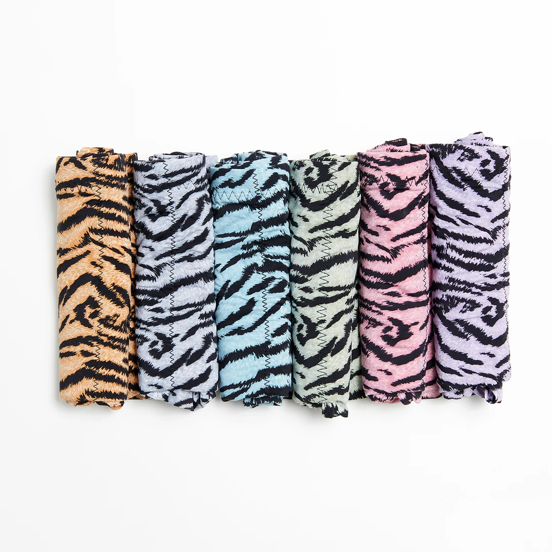 〖卿她〗女士内裤斑纹高腰