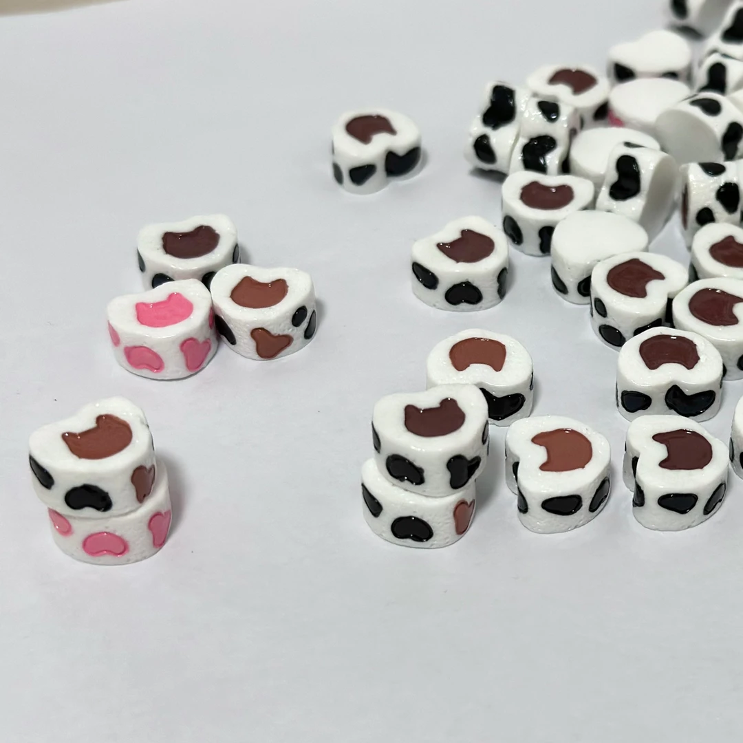 ［小艾定制款］猫咪流心牛奶小蛋糕树脂配件diy