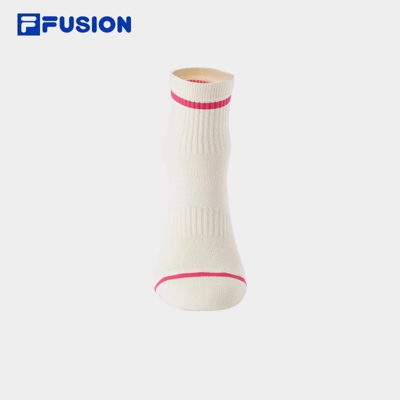 FUSION斐乐情侣款中腰袜2025春新款时尚中筒运动袜长袜T13U511302