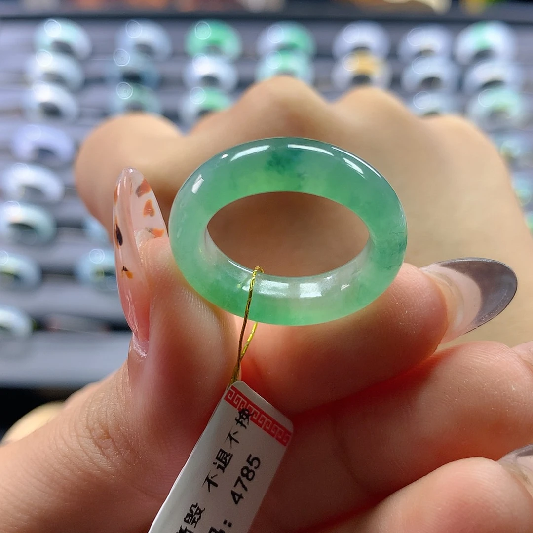 翡翠戒指未镶嵌13号