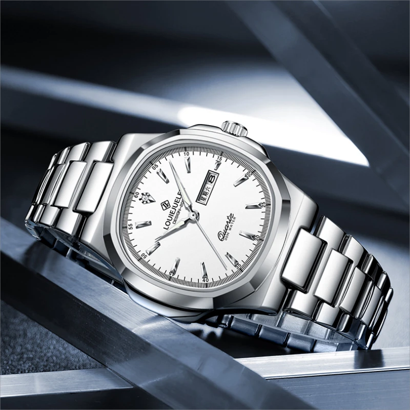 【麻袋爸爸】瑞士LOUIEJUELEN/鹦鹉螺系列 男士经典腕表 DZX