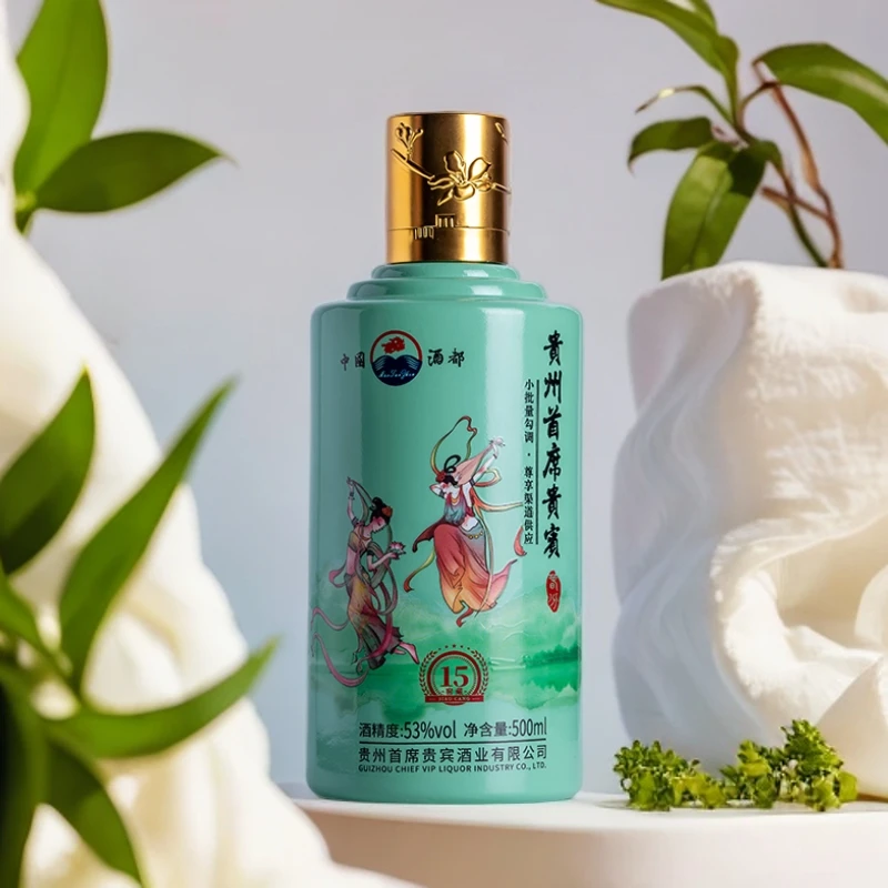 首席贵宾首席贵宾酒（春分）酱香形白酒 53度500ml一箱6瓶53%Vol