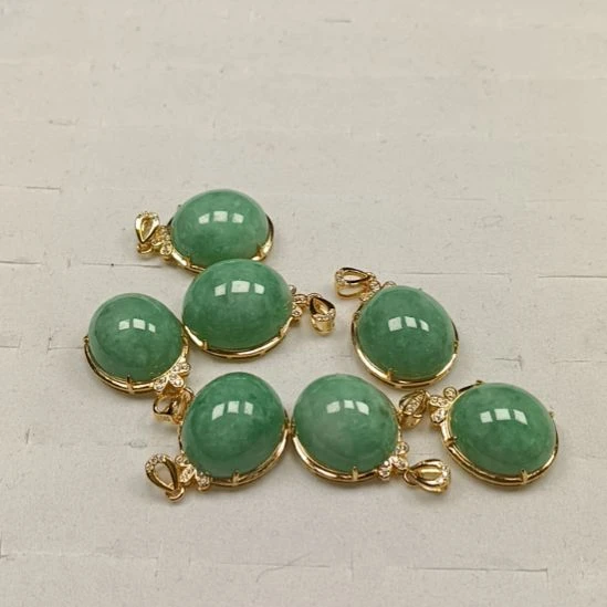 【闪购商品】翡翠多样性发货银S925镶嵌