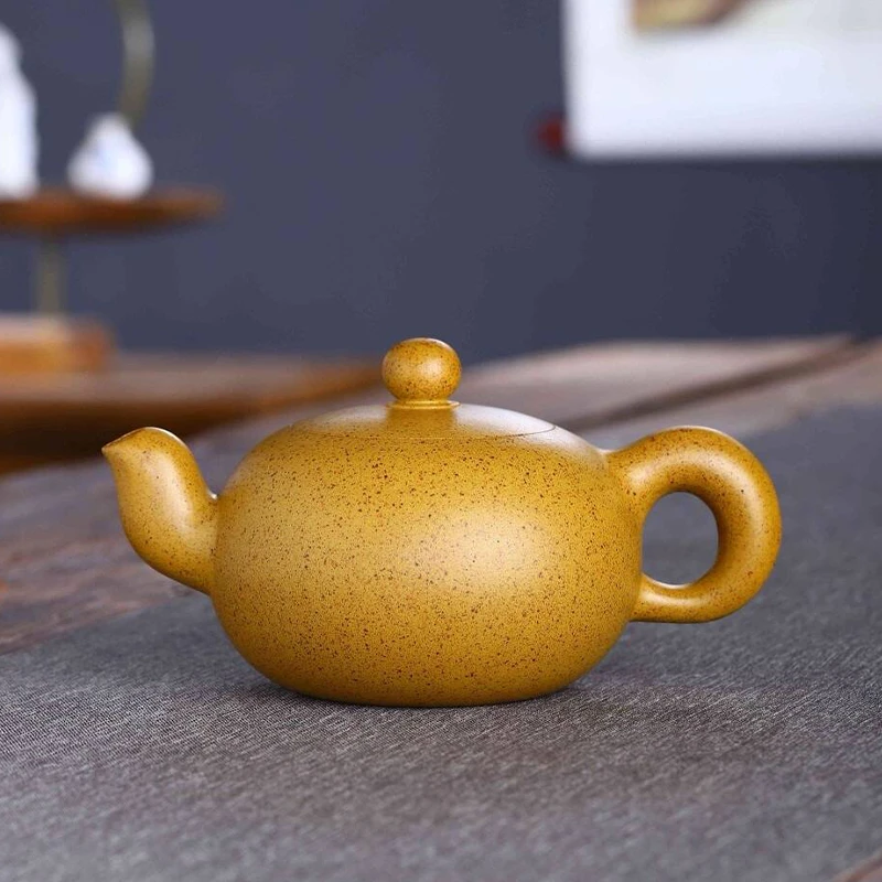 王寅春一脉研高工陈老师龙骨金砂一粒珠430cc宜兴紫砂壶执壶照