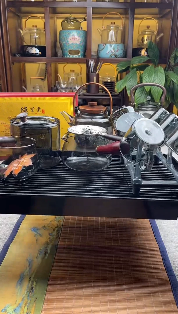【闪购商品】高硼硅茶具十二件套