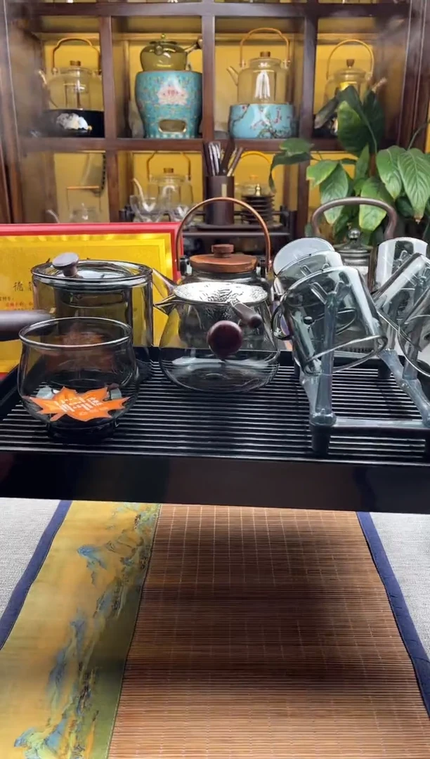 【闪购商品】高硼硅茶具十二件套