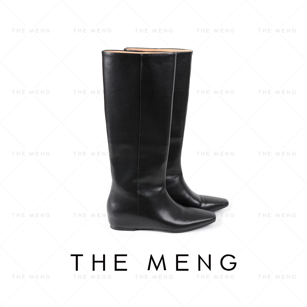 THE MENG【搭配单品】鞋面全牛皮内里羊皮百搭马丁靴#LG9278