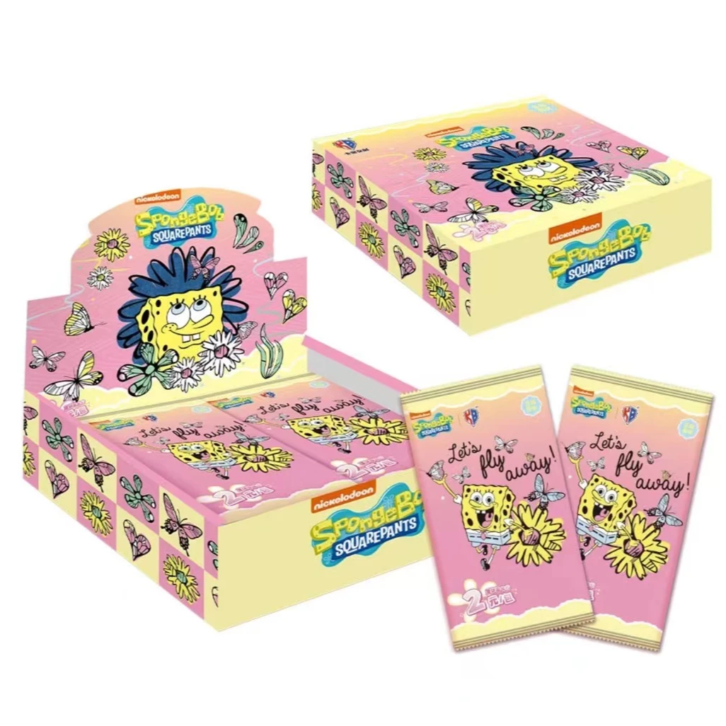 卡宝文创-海绵宝宝神秘盒子拍立得卡v2 收藏卡牌盲盒