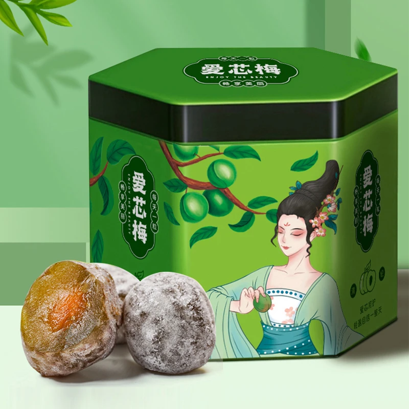 【拍一发三】爱芯梅品牌授权青梅果梅子独立包装开袋即食特色零食