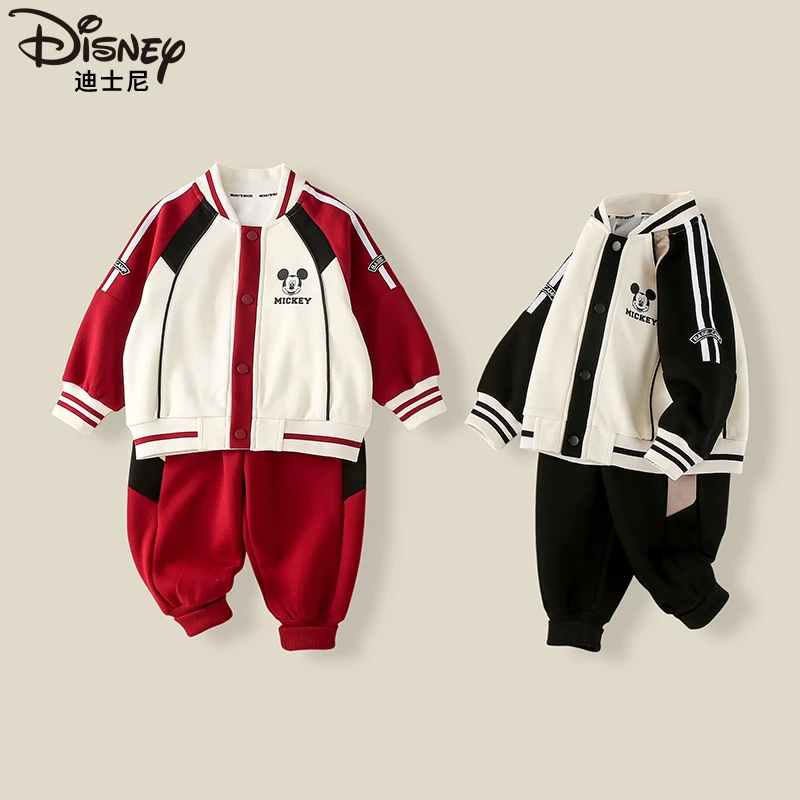 Disney/迪士尼儿童运动套装秋季新款洋气时髦宝宝两件套XOE3ZZ152