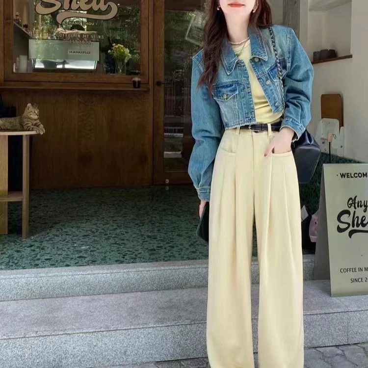 2023春季新款！短款牛仔外套