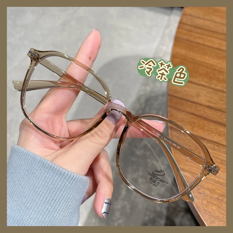 防蓝光近视眼镜女超轻TR眼睛镜框可网上配镜方框文艺韩系素颜百搭