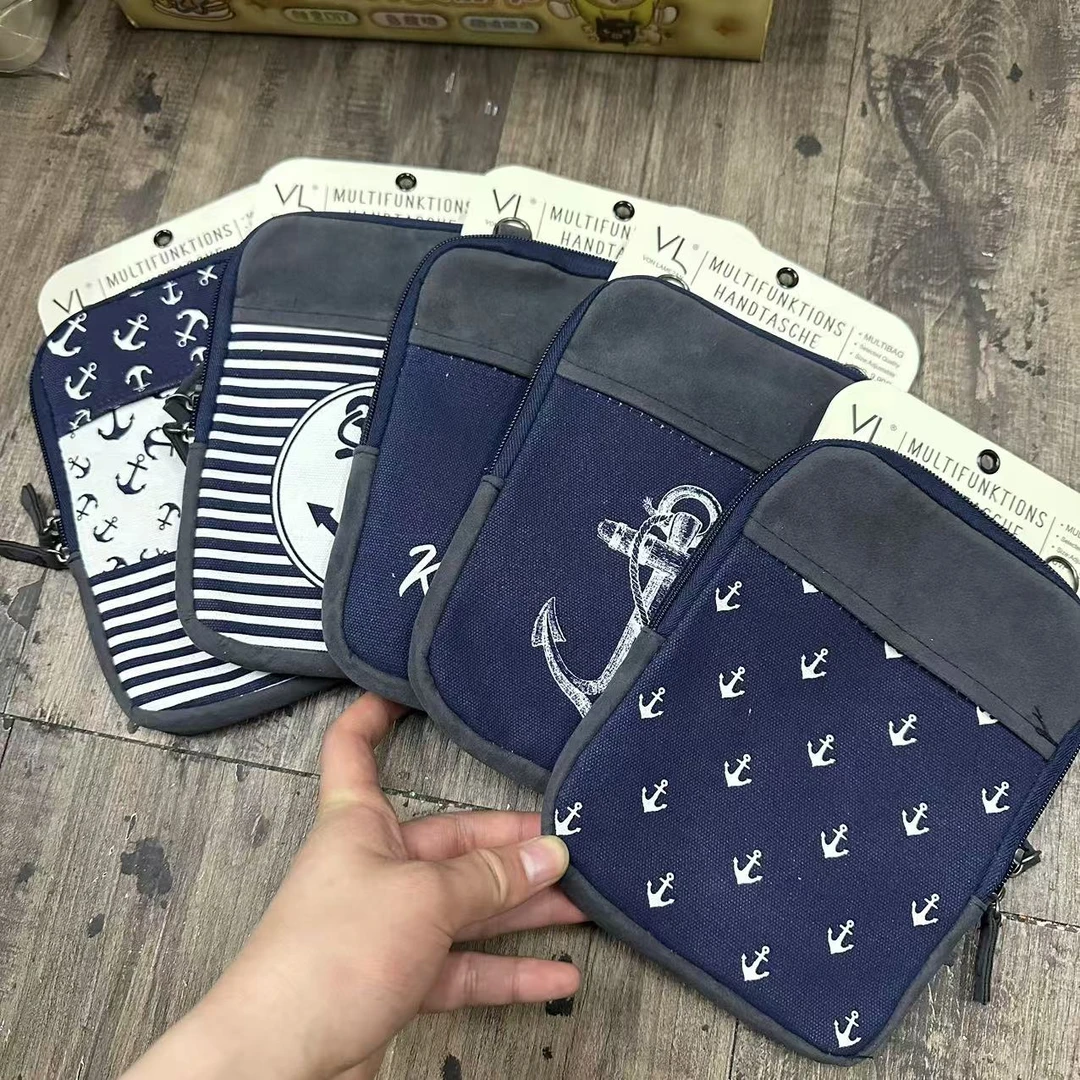 出口老德80➕复古船锚包 精工80%棉质 可系腰 可斜挎单肩包