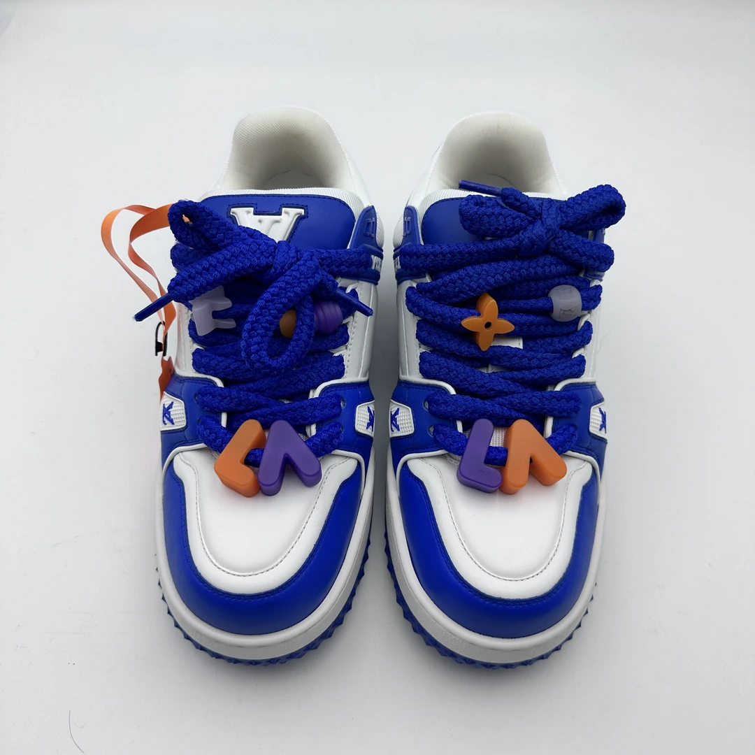 lv trainer 白蓝胖丁 6 40码 二手