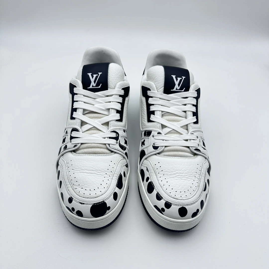 Lv/7码41码/草间弥生联名波点trainer板鞋/95新/时尚潮流潮鞋