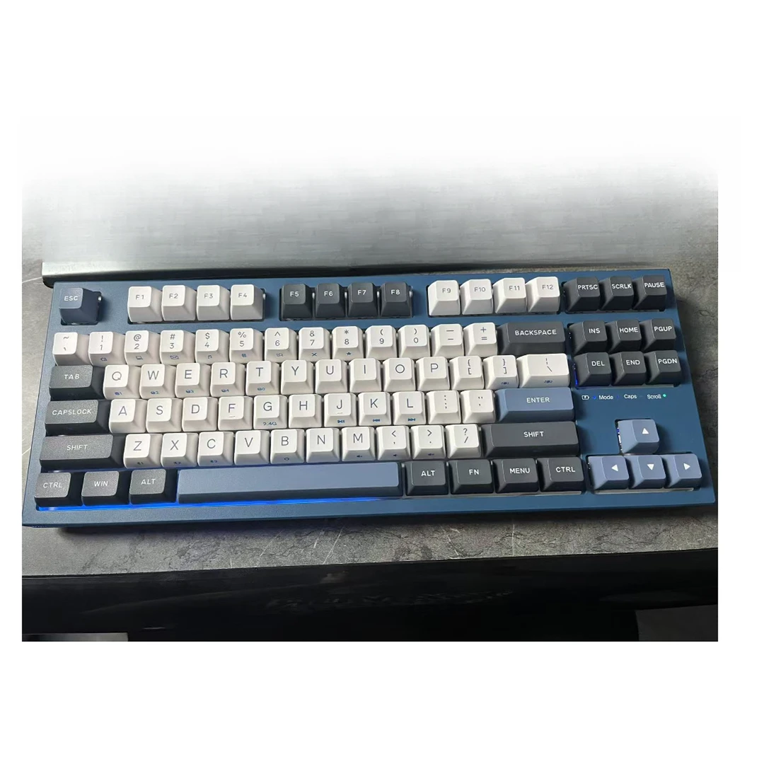 准新品  【机械键盘】87键三模机械键盘  直播键看成色