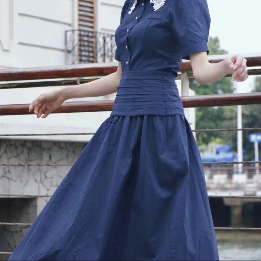 ou 时尚半裙1112220006法式气质显瘦