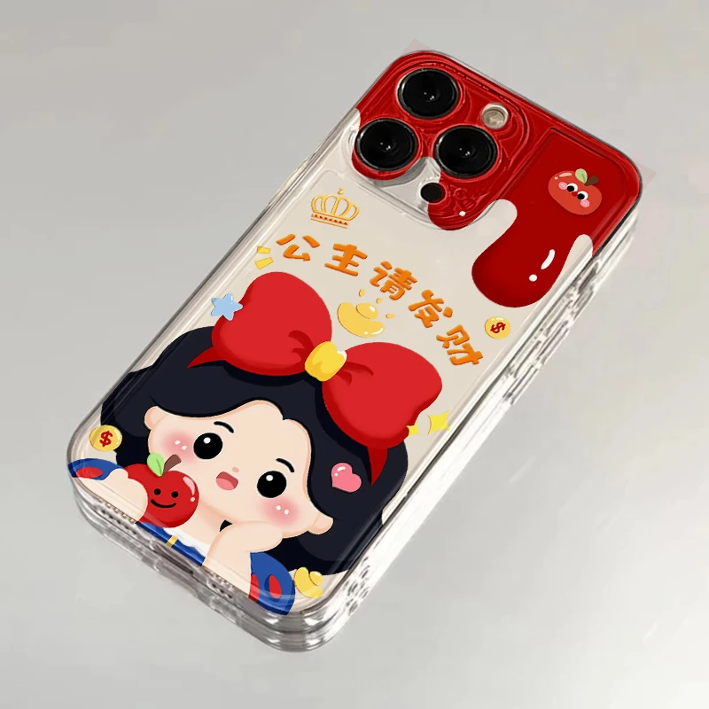 BANCA公主请发财适用iphone16/15/14手机壳苹果小米vivo华为oppo