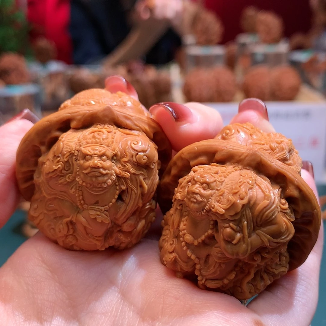 文玩核桃把件王*—————//——