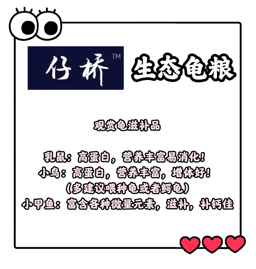 【仔桥】滋补零食 淡水鱼虾营养丰富 养宠装备蛋龟饲料原生态龟粮