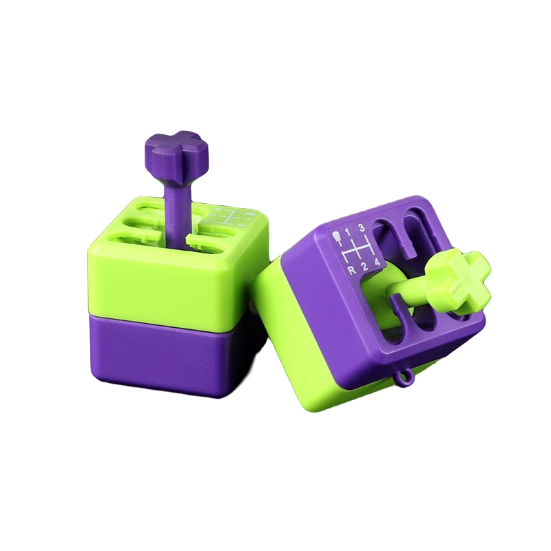 新款解压萝卜手动挡钥匙扣排挡随身挂件手动挡位变速器老人玩具