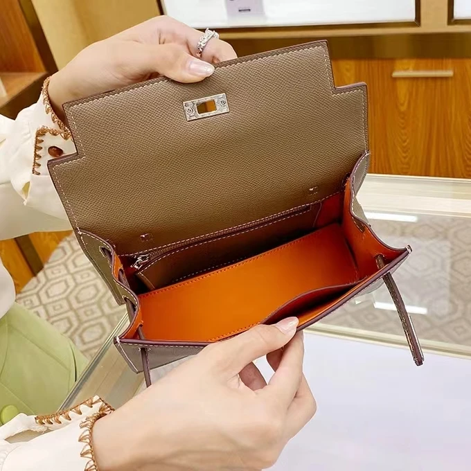 【42】时尚轻奢潮流休闲百搭手单肩斜跨棕色简约气质经典洋气跳舞包