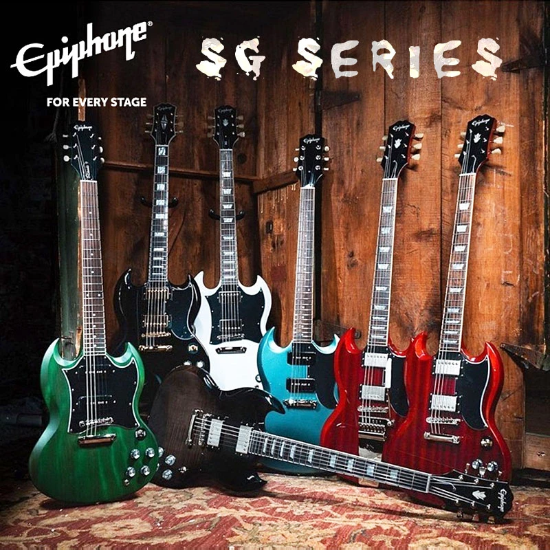 Epiphone易普锋电吉他SG恶魔角Standard系列初学入门摇滚男女生