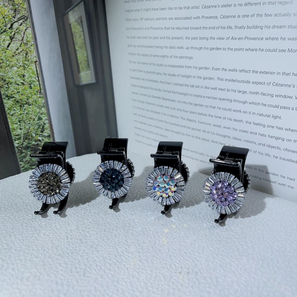 F495优雅轻奢气质质感马尾抓夹